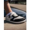 Dětské barefoot tenisky Be Lenka Scoot Kids - White & Black (Velikost 31)