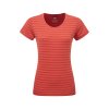 Dámské Tričko Mountain Equipment Groundup Stripe T-shirt Women's (Velikost M, Barva Vivid Stripe)