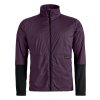 Pánská Bunda Ortovox Ravine Metawool 60 Hybrid Jacket Men's (Velikost XXL, Barva Dark Wild Berry)