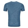 Pánské  Tričko Ortovox 150 Cool Clean T-shirt Men's (Velikost S, Barva Black Raven)
