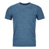 Pánské  Tričko Ortovox 150 Cool Clean T-shirt Men's (Velikost S, Barva Black Raven)
