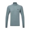 Pánské  Tričko Mountain Equipment Cerrig Long Sleeve Zip T Men's (Velikost M, Barva Vine Green)