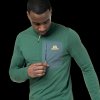Pánské  Tričko Mountain Equipment Lumiko Zip T-shirt Men's (Velikost M, Barva Walnut/Cosmos)