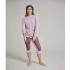Dámské Tričko Ortovox 185 Merino Patch Long Sleeve Women's (Velikost L, Barva White Tea)