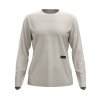 Dámské Tričko Ortovox 185 Merino Patch Long Sleeve Women's (Velikost L, Barva White Tea)