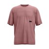 Pánské  Tričko Ortovox 185 Merino Patch T-Shirt Men's (Velikost L, Barva Dusk Rose)