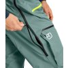 Pánské  Kalhoty Ortovox 3L Deep Shell Bib Pants (Barva Green Pine, Velikost S)