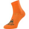 Unisex ponožky Silvini UA1809 Orino (Velikost 36-38, Barva orange-ocean)
