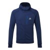 Pánský Fleece Mountain Equipment Eclipse Hooded Jacket (Barva Medieval Blue, Velikost XL)