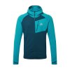 Pánský Fleece Mountain Equipment Eclipse Hooded Jacket (Barva Medieval Blue, Velikost XL)