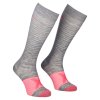 Dámské Ponožky Ortovox W's Tour Compression Long Socks (Barva Grey Blend, Velikost 42-44)