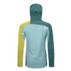 Dámská Bunda Ortovox W's Westalpen Softshell Jacket - modrá (Velikost S, Barva modrá)