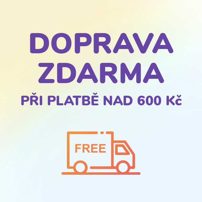 doprava zdarma nad 600 Kč