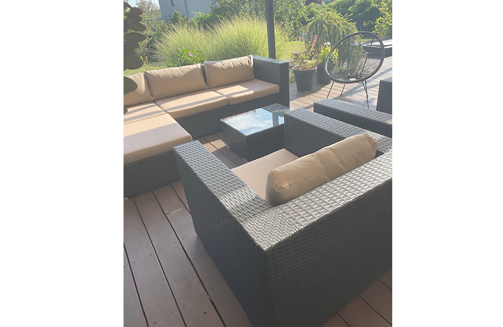 Jaký materiál zvolit na polstry na zahradní nábytek?