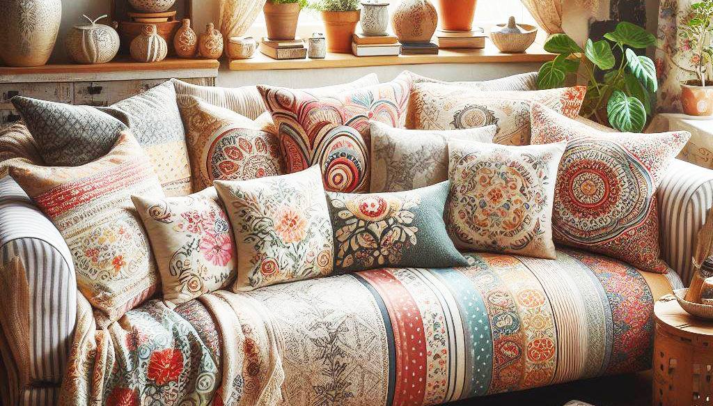 Trendy textilních dekorací aneb "Jak oživit váš domov vhodnými materiály"