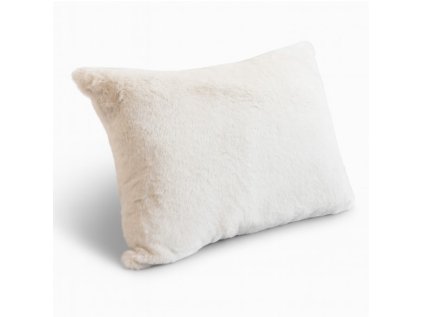 polštářek z chlupatiny s vlasem