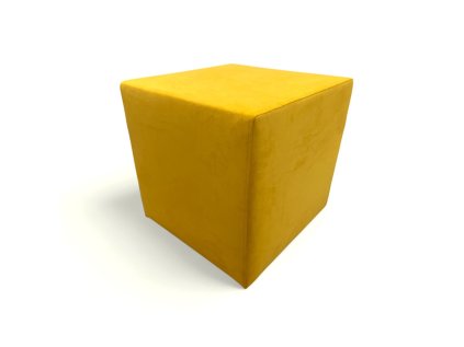 žlutá kostka na sezení