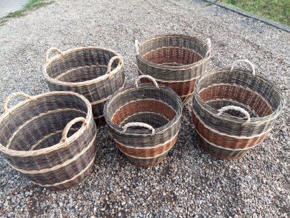 Dvouušáky / nůše na dřevo, seno DELUXE