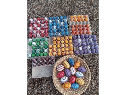 Velikonoční kraslice - malované voskem