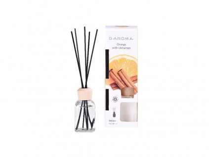 DIFFUSER 100 ML D-AROMA, POMERANČ A SKOŘICE