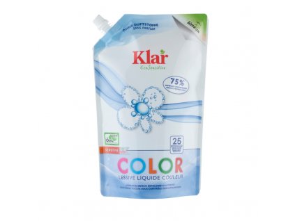 KLAR Prací gel na barevné prádlo 1,5 l - eko balení