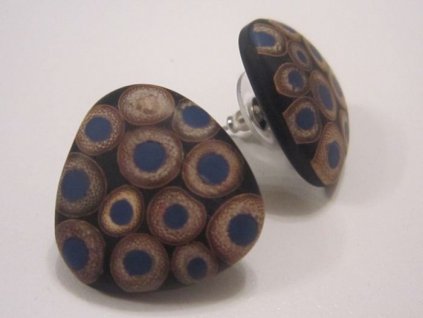 0002950 nausnice bamboo triangle blue