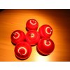 0003209 koule nitena velka cervena 6 ks