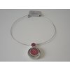0003466 oboustranny nahrdelnik pendant lila bordo