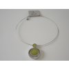 0003467 oboustranny nahrdelnik pendant smaragd lime