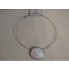 0003475 prirodni sperk small pendant bily