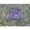 Pomnik Paw brązowo-czarny z grawerunkiem  cena včetně gravírování