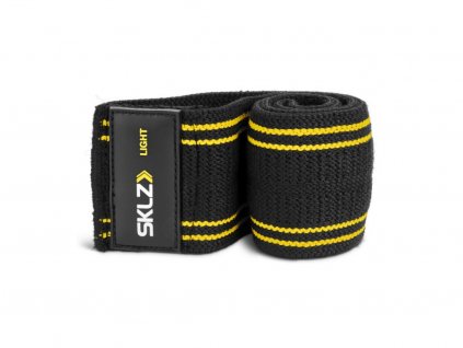 SKLZ Pro Knit Mini Band Light, textilní posilovací smyčka - 6,5 cm x 35 cm (slabá)