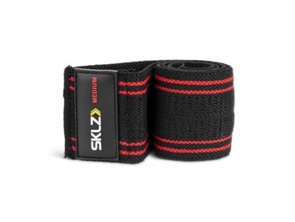 SKLZ Pro Knit Mini Band Medium, textilní posilovací smyčka - 6,5 cm x 35 cm (střední)