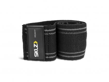 SKLZ Pro Knit Mini Band Heavy, textilní posilovací smyčka - 6,5 cm x 35 cm (silná)