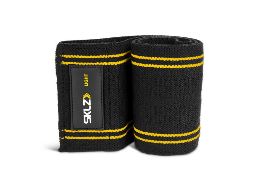 SKLZ Pro Knit Hip Band Light, tekstylna pętla wzmacniająca - 10 cm x 35 cm (słaba)