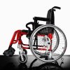 Invalidní vozík variabilní, Basic Light Plus - Red