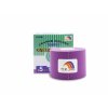 Temtex kinesio tape Classic, fialová tejpovací páska 5cm x 5m