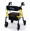 4 - kolesové chodítko Marsylia žlté, nosnosť 136 kg