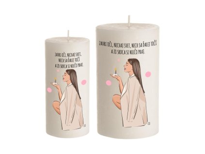 Sviečka od Bašky - Narodeninová dáma