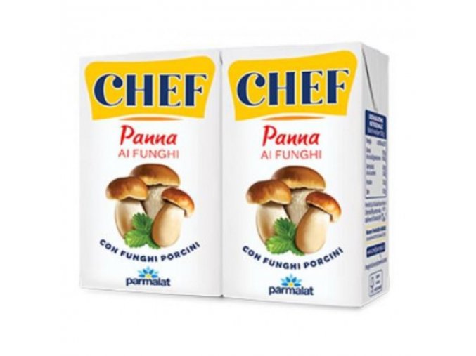 parmalat chef panna al funghi 2x125ml
