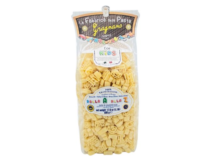 La Fabbrica della Pasta di Gragnano Alfabeto completo 500 g