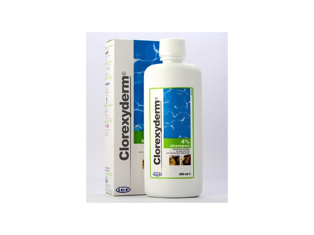 Šampón Clorexyderm 4 % 250 ml