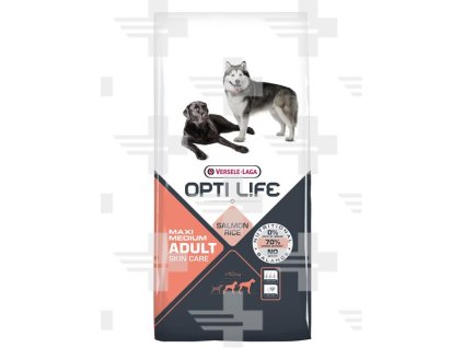 VL Opti Life dog Adult Skin Care Medium & Maxi 12,5 kg