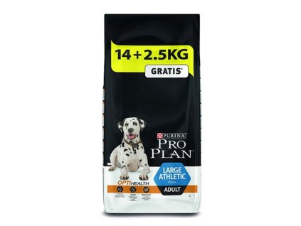ProPlan MO Dog Adult Large Athletic AKCIA 14 + 2,5 kg