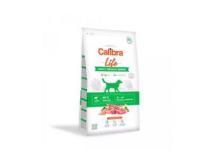 Calibra Dog Life Adult Medium Breed Lamb 2,5 kg