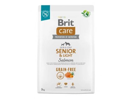 Brit Care dog Grain-free Senior & Light 3 kg