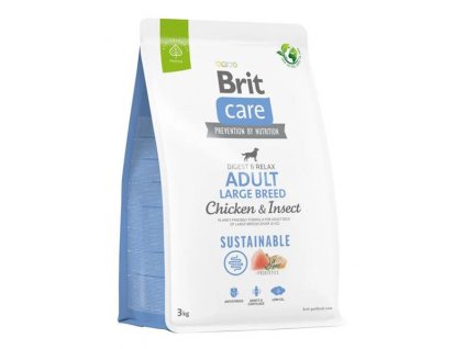 Brit Care dog Sustainable Adult Large Breed 3 kg