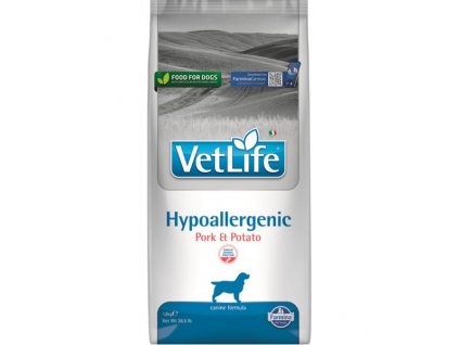 Farmina Vet Life dog hypoallergenic, pork & potato 12 kg