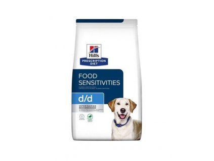 HILLS Diet Canine d/d Duck&Rice Dry NEW 4 kg