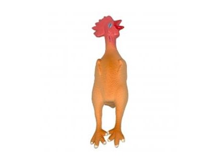 Hračka DUVO+ latexové pískajúce kura 15 cm